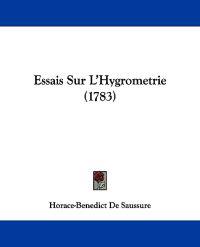 Essais Sur L'Hygrometrie (1783)
