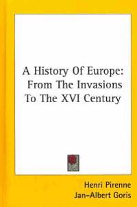 A History of Europe