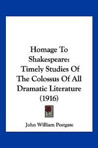 Homage To Shakespeare