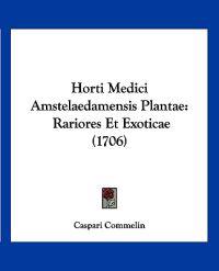 Horti Medici Amstelaedamensis Plantae