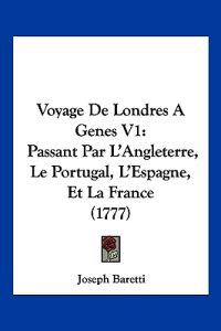 Voyage De Londres A Genes V1