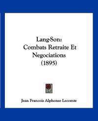 Lecomte, J: Lang-Son