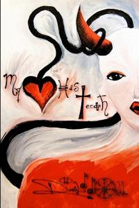 Kirjan kansi "My Heart Has Teeth"