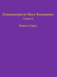 Commentaria in Novo Testamento (Volume II)