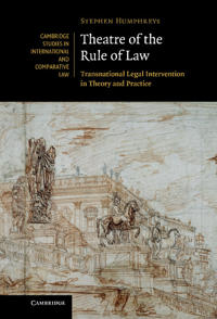 Kirjan kansi "Theatre of the Rule of Law"