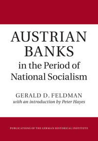 Kirjan kansi "Austrian Banks in the Period of National Socialism"