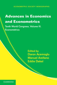 Bokomslag for "Advances in Economics and Econometrics"