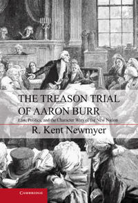 Kirjan kansi "The Treason Trial of Aaron Burr"