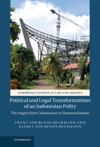 Bokomslag för "Political and Legal Transformations of an Indonesian Polity"