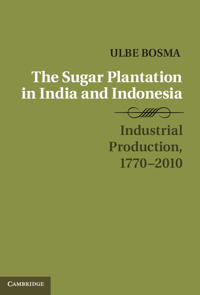 Kirjan kansi "The Sugar Plantation in India and Indonesia"