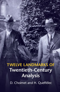 Bokomslag för "Twelve Landmarks of Twentieth-Century Analysis"