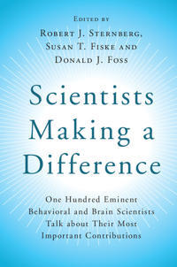 Kirjan kansi "Scientists Making a Difference"