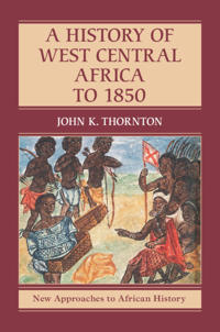 Kirjan kansi "A History of West Central Africa to 1850"
