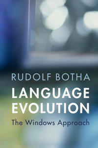 Kirjan kansi "Language Evolution"