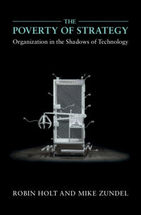 Kirjan kansi "The Poverty of Strategy"