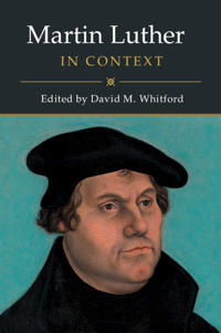 Kirjan kansi "Martin Luther in Context"