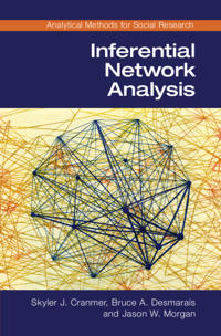Kirjan kansi "Inferential Network Analysis"