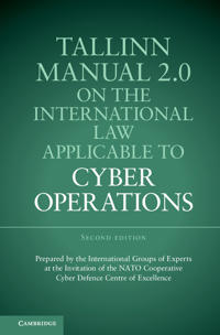 Bokomslag för "Tallinn Manual 2.0 on the International Law Applicable to Cyber Operations"