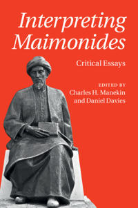 Kirjan kansi "Interpreting Maimonides"