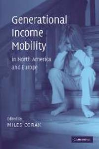Bokomslag för "Generational Income Mobility in North America and Europe"