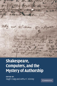 Bokomslag för "Shakespeare, Computers, and the Mystery of Authorship"