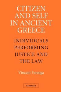 Bokomslag för "Citizen and Self in Ancient Greece"