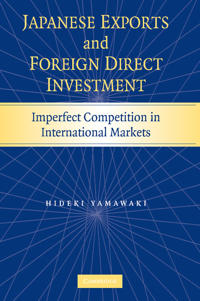 Kirjan kansi "Japanese Exports and Foreign Direct Investment"