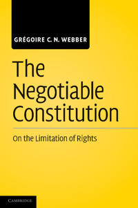 Bokomslag för "The Negotiable Constitution"