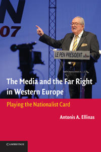 Kirjan kansi "The Media and the Far Right in Western Europe"
