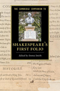 Bokomslag för "The Cambridge Companion to Shakespeare's First Folio"