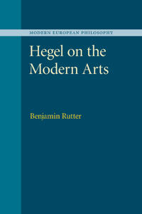 Bokomslag för "Hegel on the Modern Arts"