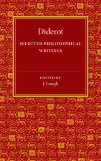Diderot: Selected Philosophical Writings