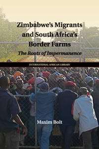 Kirjan kansi "Zimbabwe's Migrants and South Africa's Border Farms"