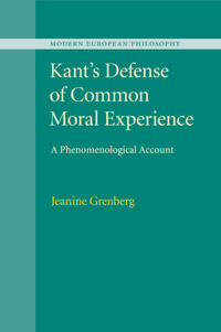 Bokomslag for "Kant's Defense of Common Moral Experience"