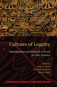 Bokomslag för "Cultures of Legality"