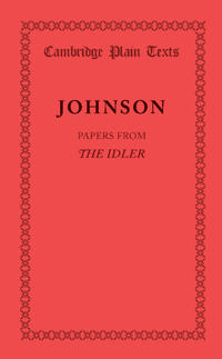 Papers from the Idler