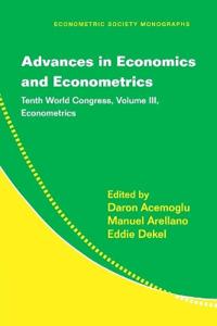 Bokomslag for "Advances in Economics and Econometrics"