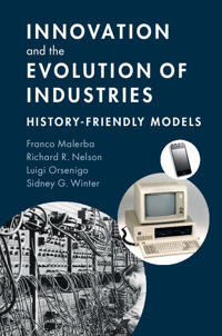 Kirjan kansi "Innovation and the Evolution of Industries"