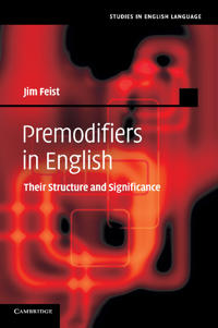 Premodifiers in English