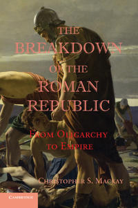 Bokomslag för "The Breakdown of the Roman Republic"