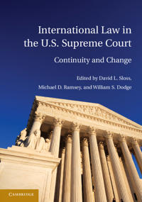 Bokomslag för "International Law in the U.S. Supreme Court"