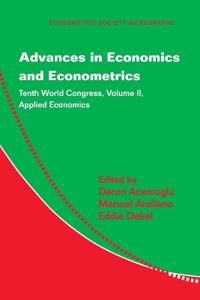 Bokomslag for "Advances in Economics and Econometrics"