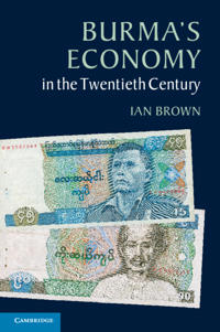 Kirjan kansi "Burma's Economy in the Twentieth Century"