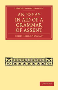 Bokomslag för "An Essay in Aid of a Grammar of Assent"