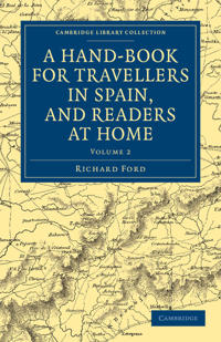 Kirjan kansi "A Hand-book for Travellers in Spain, and Readers at Home"