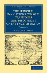 Kirjan kansi "The Principal Navigations Voyages Traffiques and Discoveries of the English Nation"