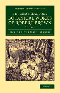 Kirjan kansi "The Miscellaneous Botanical Works of Robert Brown"