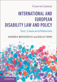 Bokomslag för "International and European Disability Law and Policy"