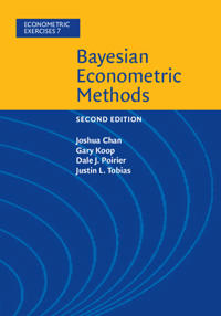Kirjan kansi "Bayesian Econometric Methods"