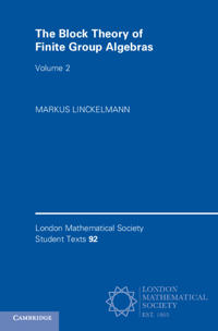 Bokomslag för "The Block Theory of Finite Group Algebras"